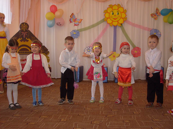В детском саду № 148 прошел праздник  «Чувашские посиделки»